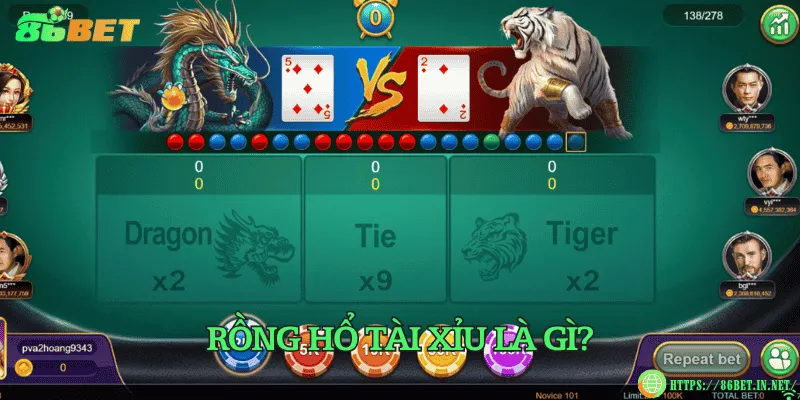 Rồng hổ tài xỉu là gì?