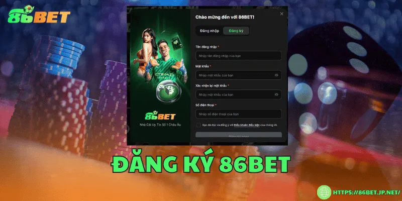 Đăng ký tài khoản nhanh chóng, chỉ vài bước đơn giản